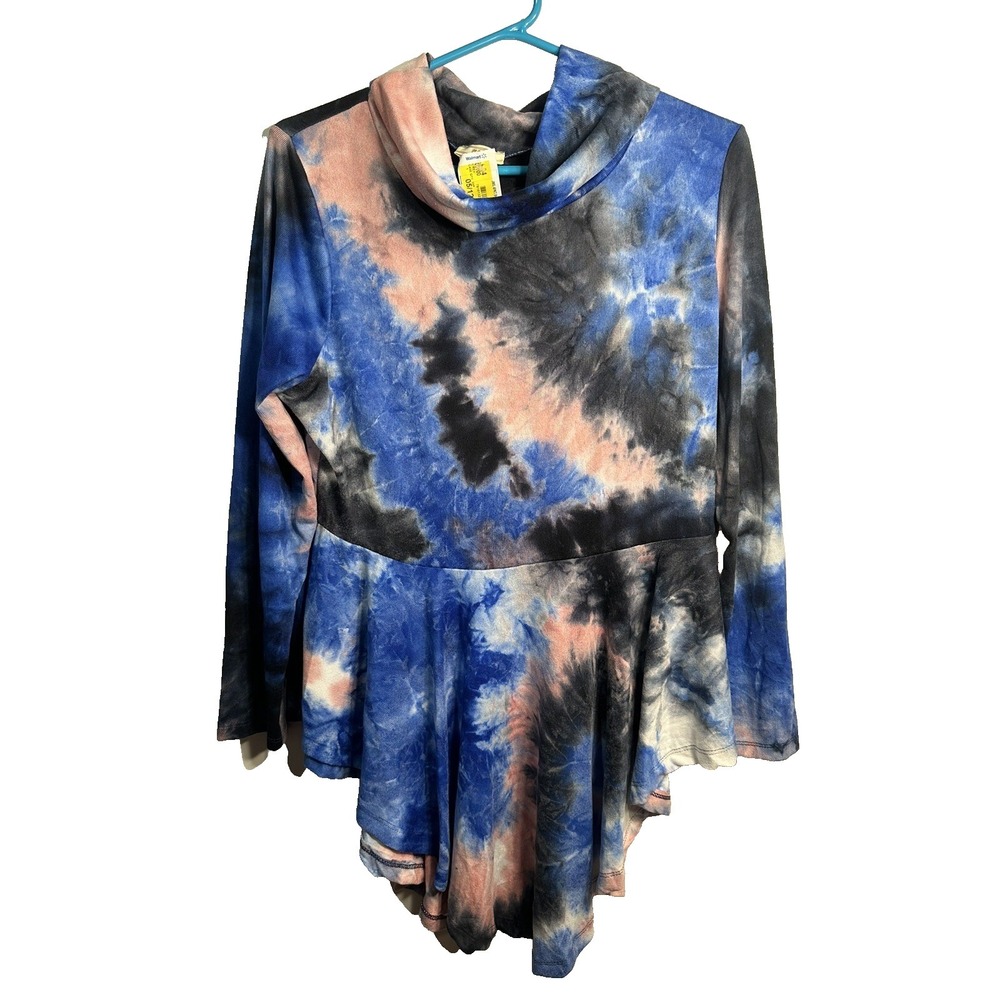 NYC womens long sleeve flowy shirt plus size 1X